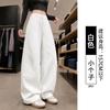 Womens Wide Leg Cargo Pants Loose Fit High Waist Comfortable Fall Winter Casual Trousers Petite Tall