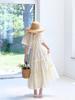 Fabric Seoul Picnic Cancan Maxi Dress