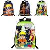 Stylish Anime Naruto Book Bag With Durable Design And Adjustable Shoulder Straps