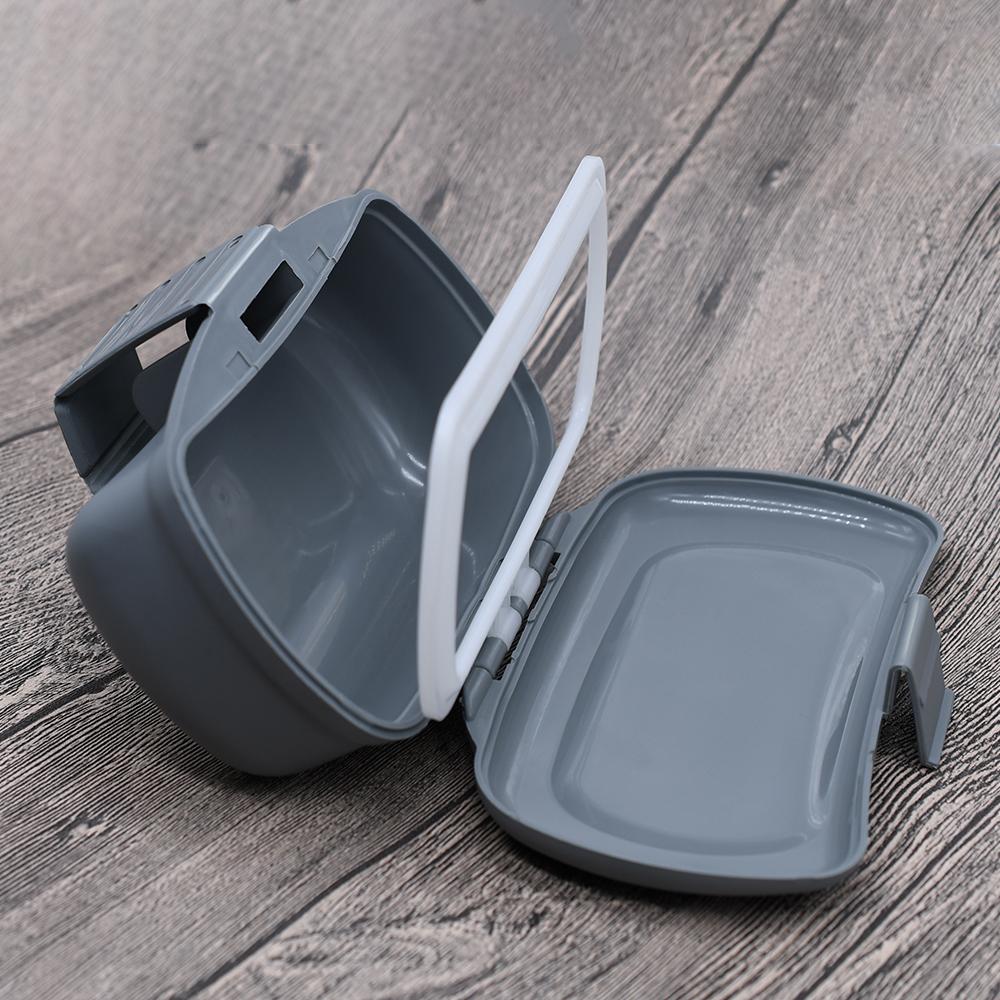 MNFT 1Pcs Fish Lure Container Earthworms Sea Silkworm Wear‑Resisting Lure Box for Fishing Portable Bait Storage Case