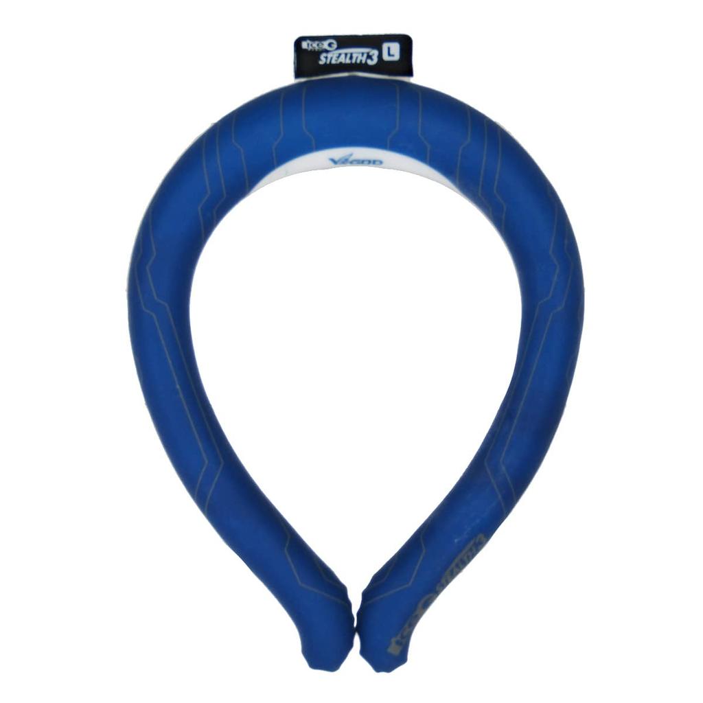 GOD pride of a iceG Stealth 3 Cooling Neck Size Y's (The professional.) Ring, Blue, L, ICGS3-BUC-L