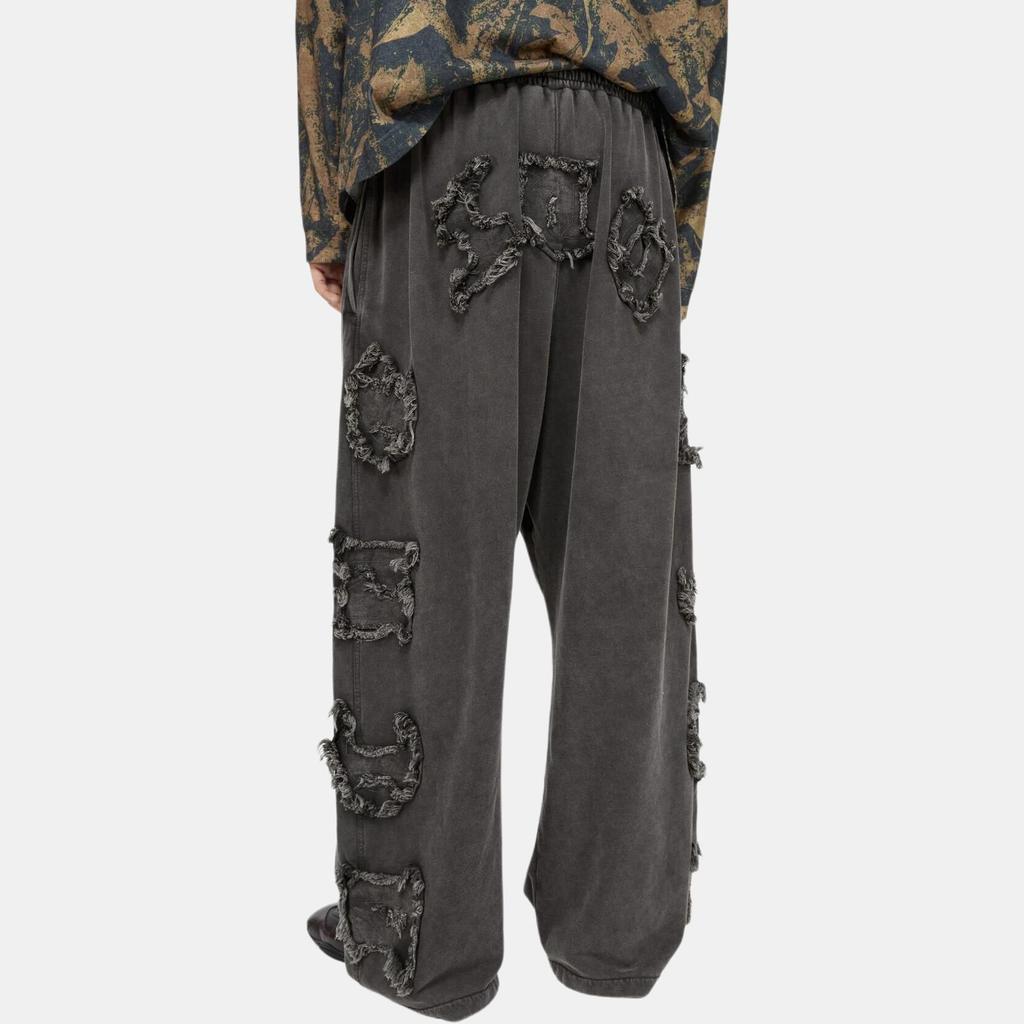 Acne Studios Distressed Drawstring Track Pants BK0678-BM0