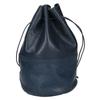 ARTS&CRAFTS Leather Drawstring Pouch M/ Handbag NavyUsed