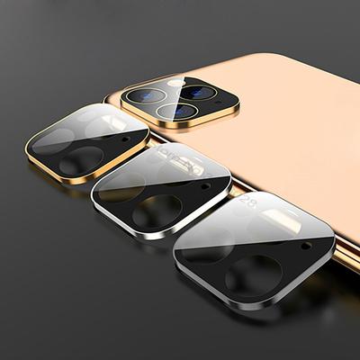 Camera Lens Full Cover Protection Metal Ring Tempered Glass Case For iPhone 11 Pro XS Max XR X S 13 Mini 12 Pro Back Lens Case