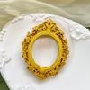 Pack of 10 Gold Small Baroque Style Picture Frames Miniature Picture Frames for Dollhouse Crafts Home Party Decoration