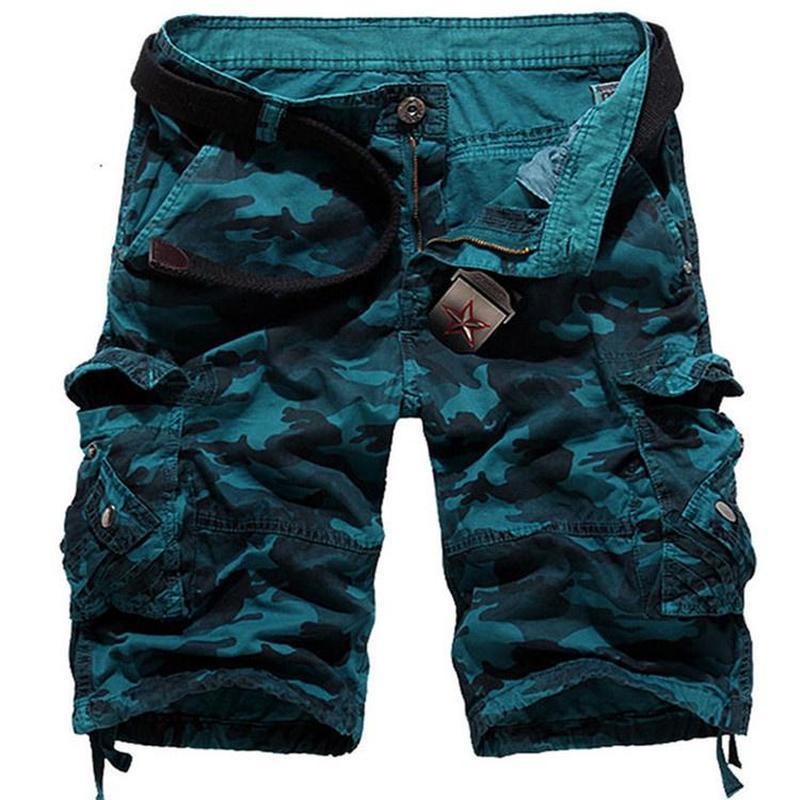 Buy Camo Army Cargo Combat Shorts for 