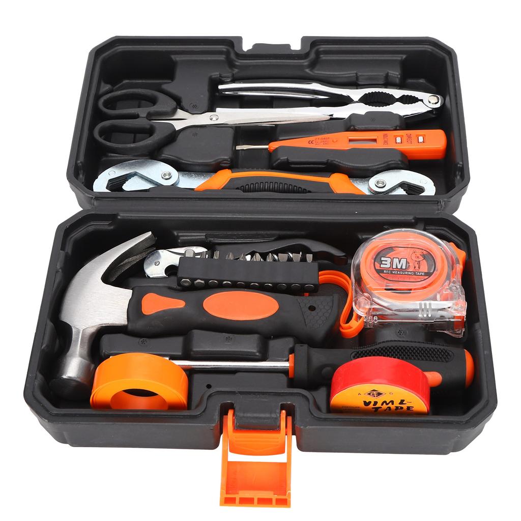 21Pcs/Set Household DIY Hand Tool Kit with Carry Box Repairing Hardware ...