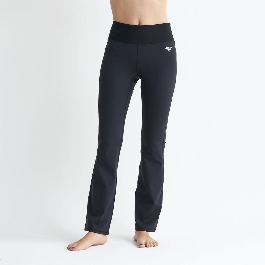 Leggings Amphibious High Waist Flare Leggings RPT241515 BLK [Roxy] Women's