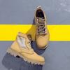 Leather Desert Boots Women'S Boots Martin Boots Retro Short Boots Cowhide Outdoor Desert Boots Men'S Locomotive Boots Tooling Boots