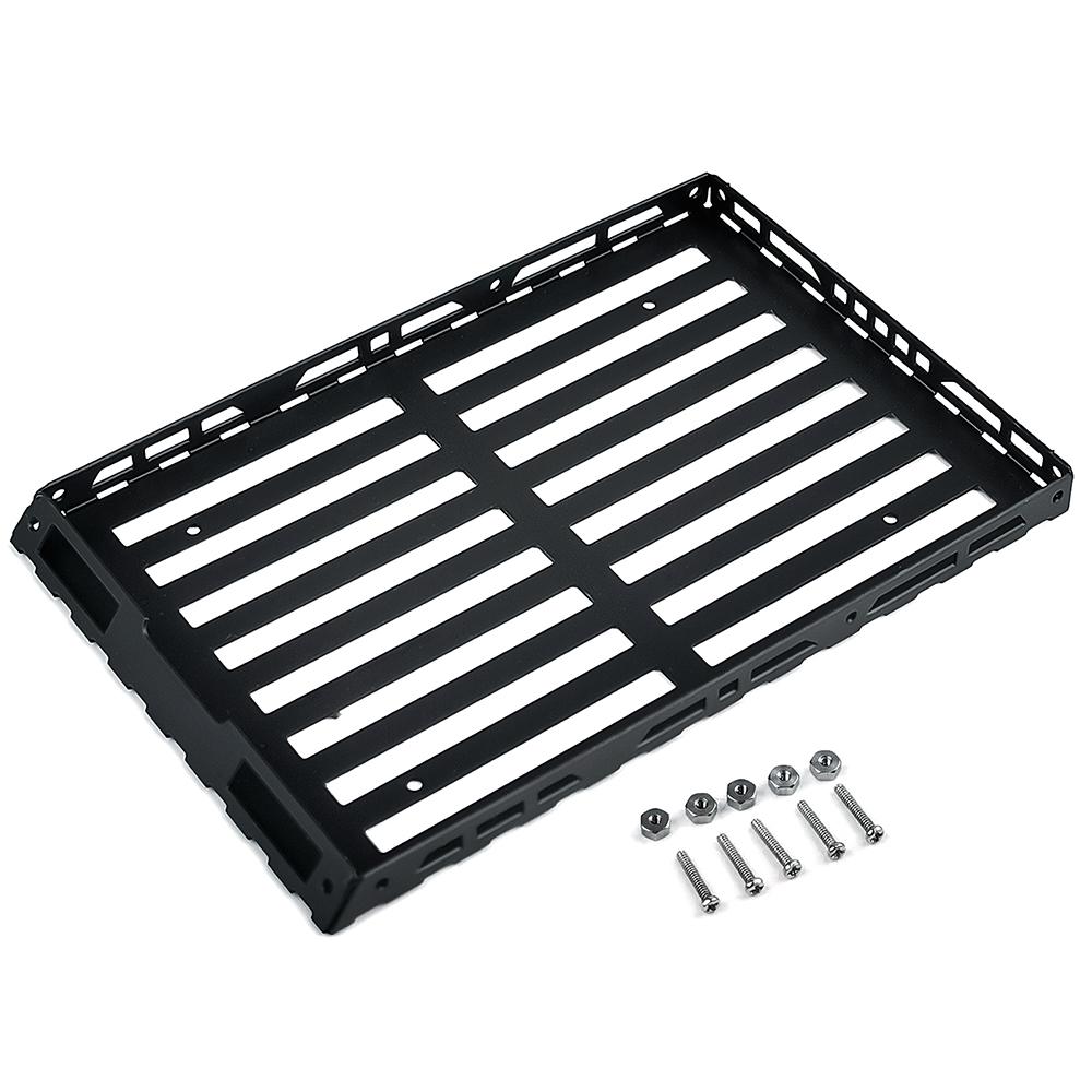 TRINOOD Roof Rack Stainless Steel Luggage Carrier Roof Rack for 1/18 JEEP 32521 1/24 Kyosho MINI-Z 4×4 RC Crawler Car Parts