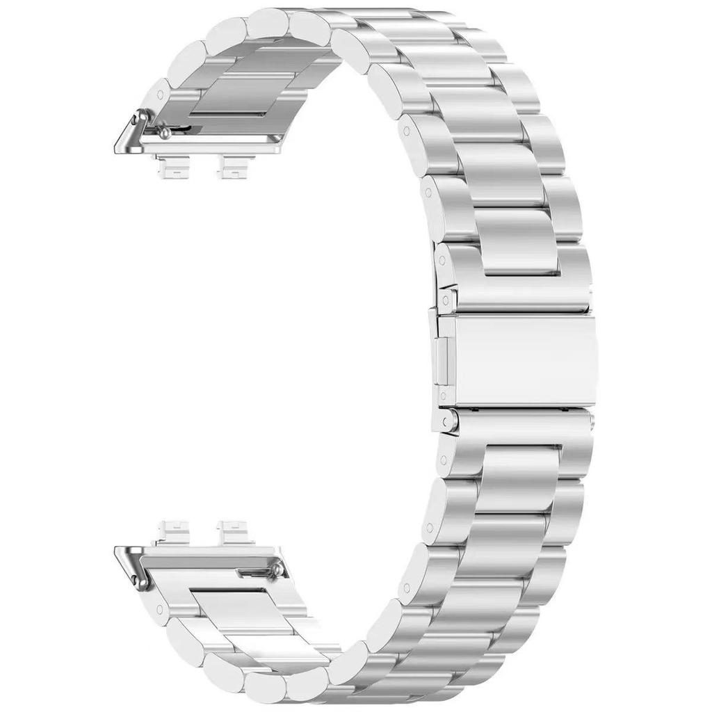 Huawei Band 11 Pro & Xiaomi Band 9 Universal Stainless Steel Replacement Strap