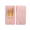 5/6PCS Eyelash Extension Tweezers Set Lash Applicator Stainless Curved Straight For Eyelash false Clip Makeup Nail Art Tools