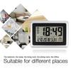 Professional Digital Wall Desk Clock Large Display with Indoor Temperature Date Calendar 2138