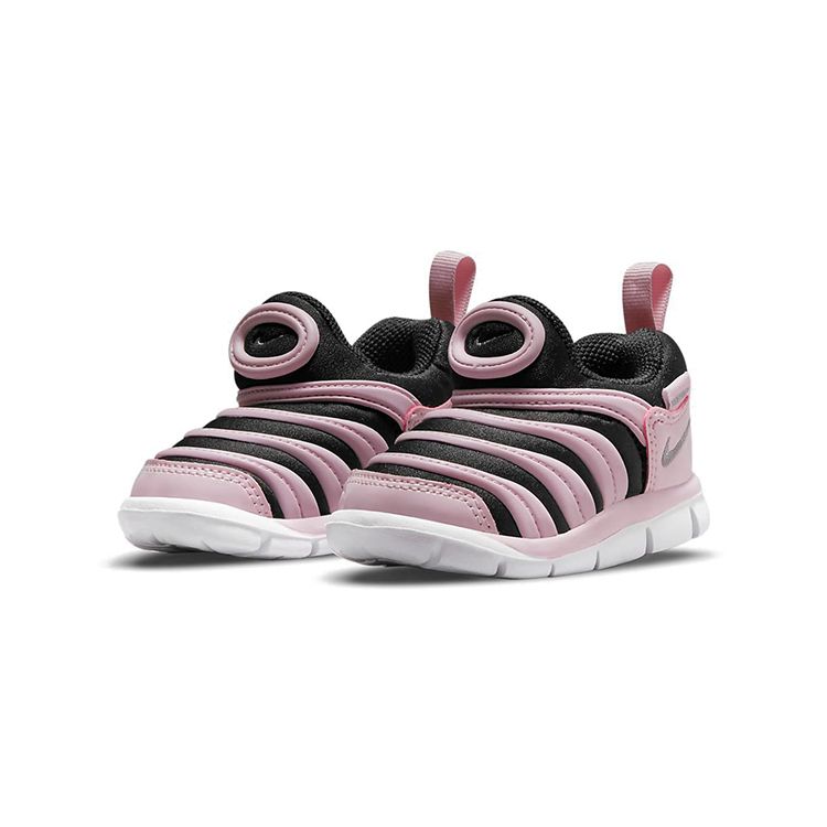 Nike Dynamo Free Comfortable Low-Top Sports Casual Shoes Baby Sneaker Black Pink 343938-027