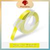 Phomemo E975 Embossed Label Tape, 9mm Color 3D Ribbon Stickers.