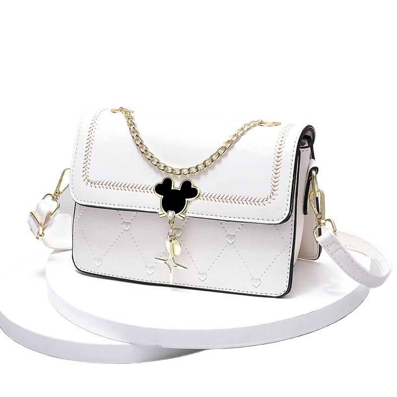 Valentine's Day Women's One Shoulder Small Square Bag Trendy Versatile, Small and Popular Girl Heart Gift Bag