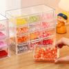 1pc drawer style 6-grid/9-grid/12 grid bracelet jewelry storage box desktop jewelry stationery lipstick dustproof storage box