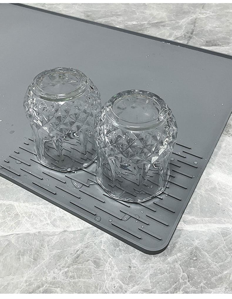 Coffee Machine Anti-Slip Silicone Mat: Bar Counter Mat, Draining Mat, Cocktail Strainer, Heat Insulator, Coaster, Tamper Mat.