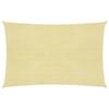 Shade Sail - vidaXL - Beige - 2x3.5 M - UV Protection - Water-permeable