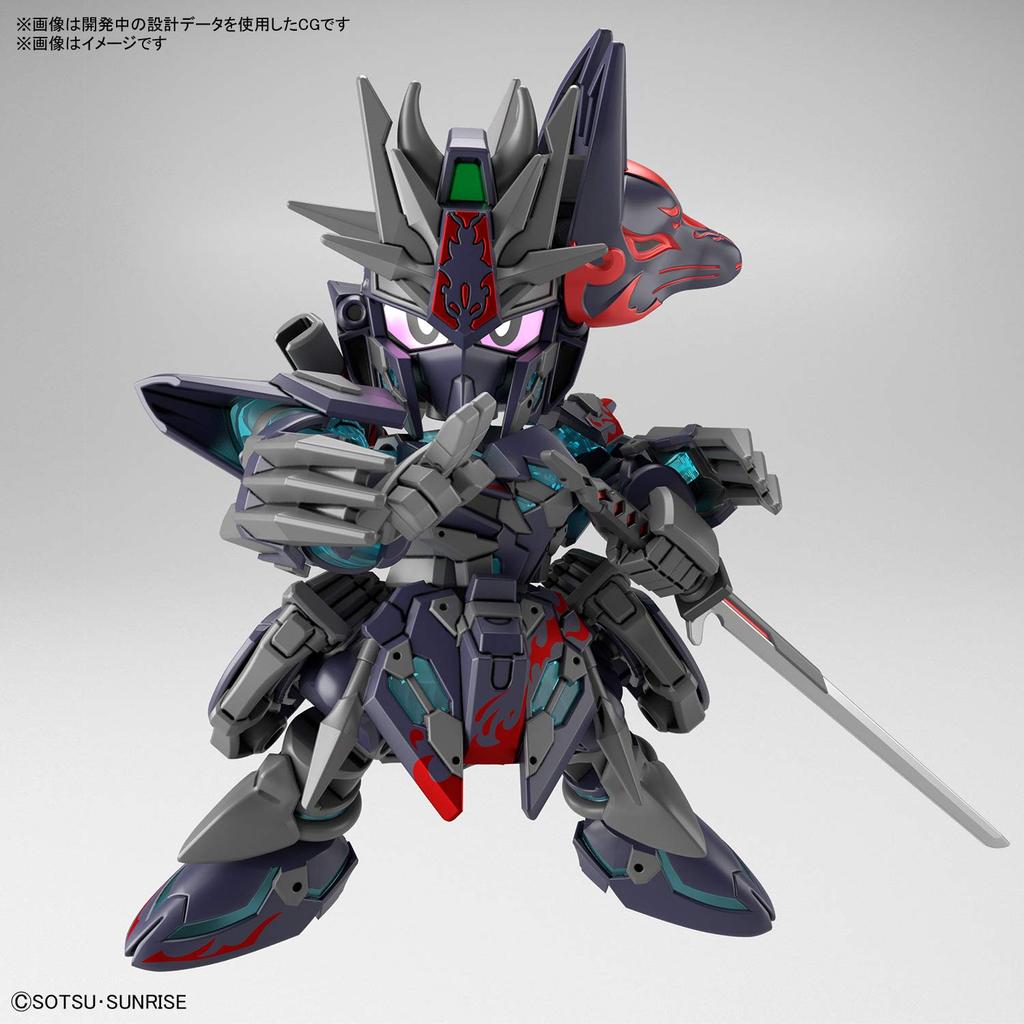 BANDAI SPIRITS SDW HEROES Sasuke Delta Gundam Plastic Model Pre-Colored