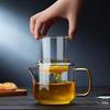 Hitzebeständiges Glas Teekannen-Set