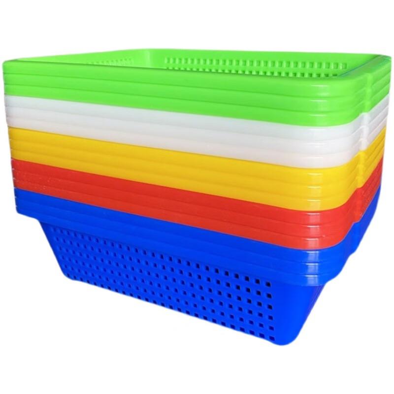 Ruhan Verdickter Rechteckiger Plastik-Küchenkorb