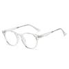 Japanese & Korean Retro Prescription Eyeglass Frames for Men & Women - Trendy Literary Style with Plain or Custom Lenses
