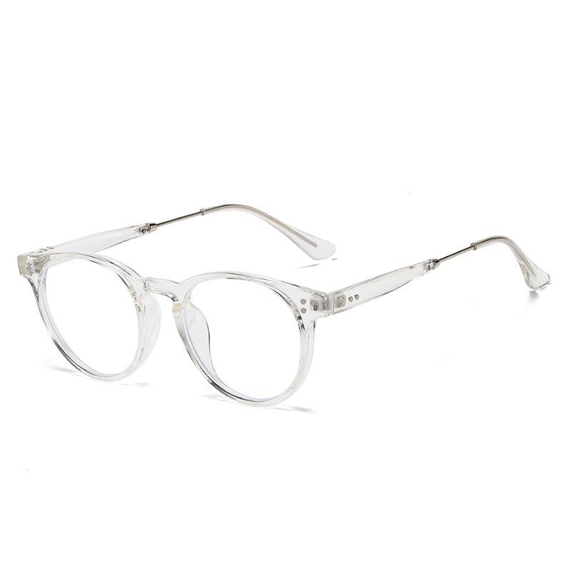 Japanese & Korean Retro Prescription Eyeglass Frames for Men & Women - Trendy Literary Style with Plain or Custom Lenses