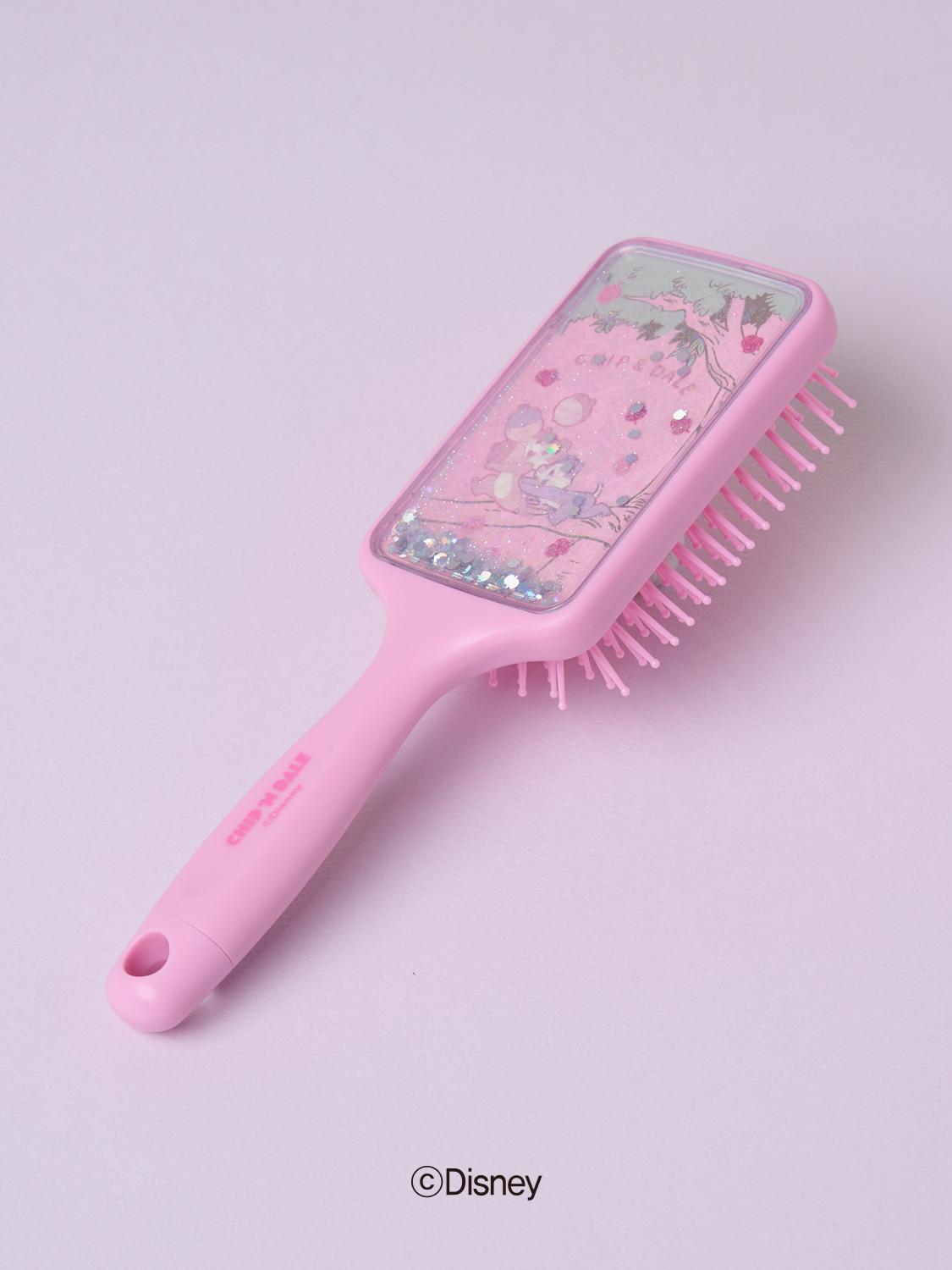 Disney Chip  n Dale Glitter Hair Brush 1ea