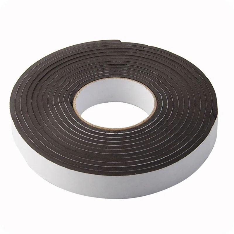 5m EVA Self-adhesive Window Sealing Strips Door Soundproof Windproof Dusting Sealing Tape Cabinet Seam Insulation Stripping