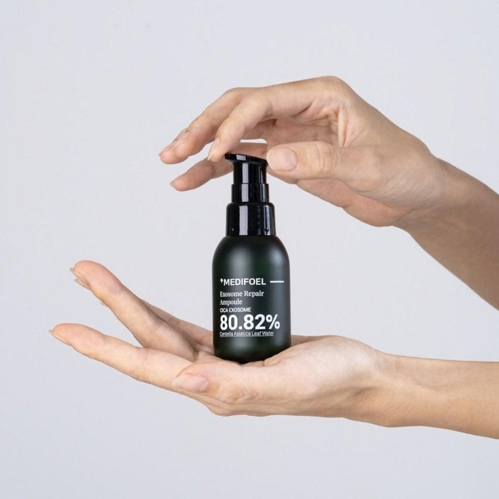 MEDIFOEL Exosome Ampoule Hyaluronic Acid Moisturizing Calming Cica Pore Tightening Serum, 50ml