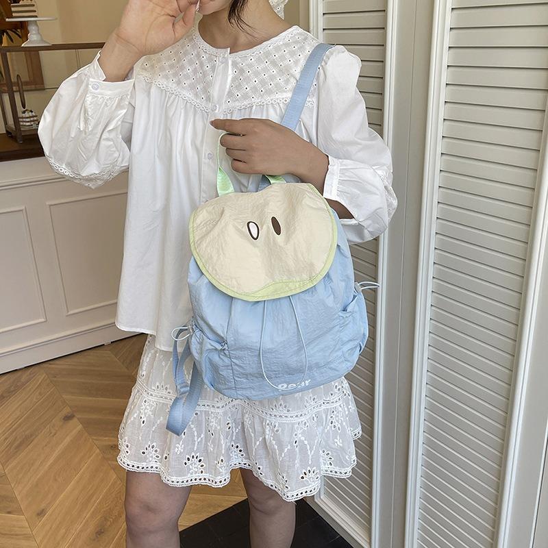 Niche design bag fruit college style girl personality simple large capacity student backpack