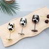 Rust-resistant Mini Stainless Steel Wine Glass Drop-resistant Tall Cup Durable Goblet  Restaurant