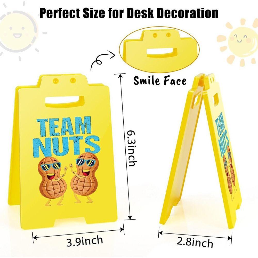 Yellow Funny Office Decor Acrylic Office Decorations Durable Office Signage  for Home Decor