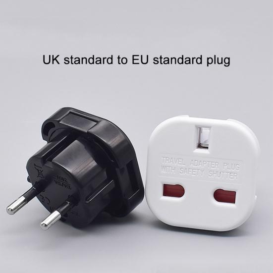 UK zu EU Wand-Wechselstromstecker Ladegerät Steckdosenadapter Konverter für Reisen