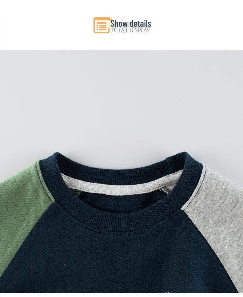 27kids Trendy Korean Style Boys' Two-Piece Set - Autumn/Winter 2024 Collection