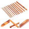 12 szt. Karbonizowane Bambusowe Szydełka Zestaw Drutów do Robienia na Drutach Narzędzia do Tkactwa Akcesoria