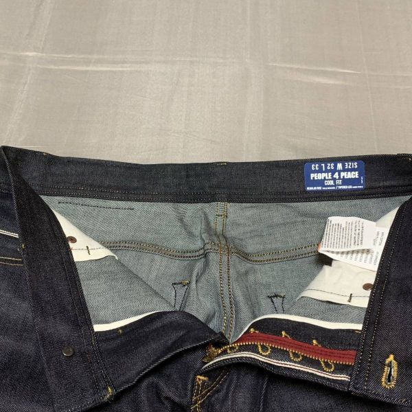 USED/PEOPLE 4 PEACE/Denim Pants/W32 L33/Made In USA/Vintage Style