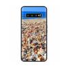 Pour Samsung Galaxy S10 Coque de Téléphone Silicone Liquide Doux Lisse Coques de Protection Complète Pour Samsung S10 Plus S10+ S 10 Housse Arrière