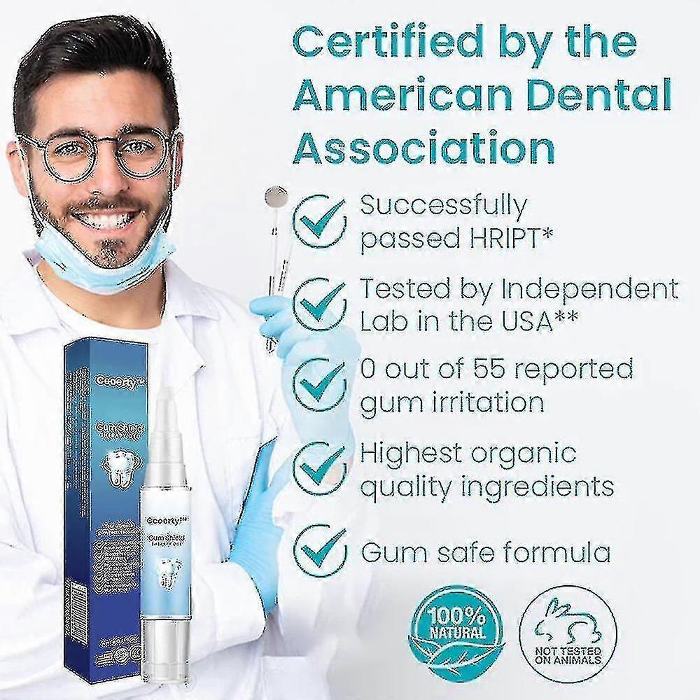 Gum Repair Gel Rebuilding Strengthen Whiten Remove Breath Inflammation Oral Tooth Bad Protect Anti Gingival Stains Recessiowg - GXCC
