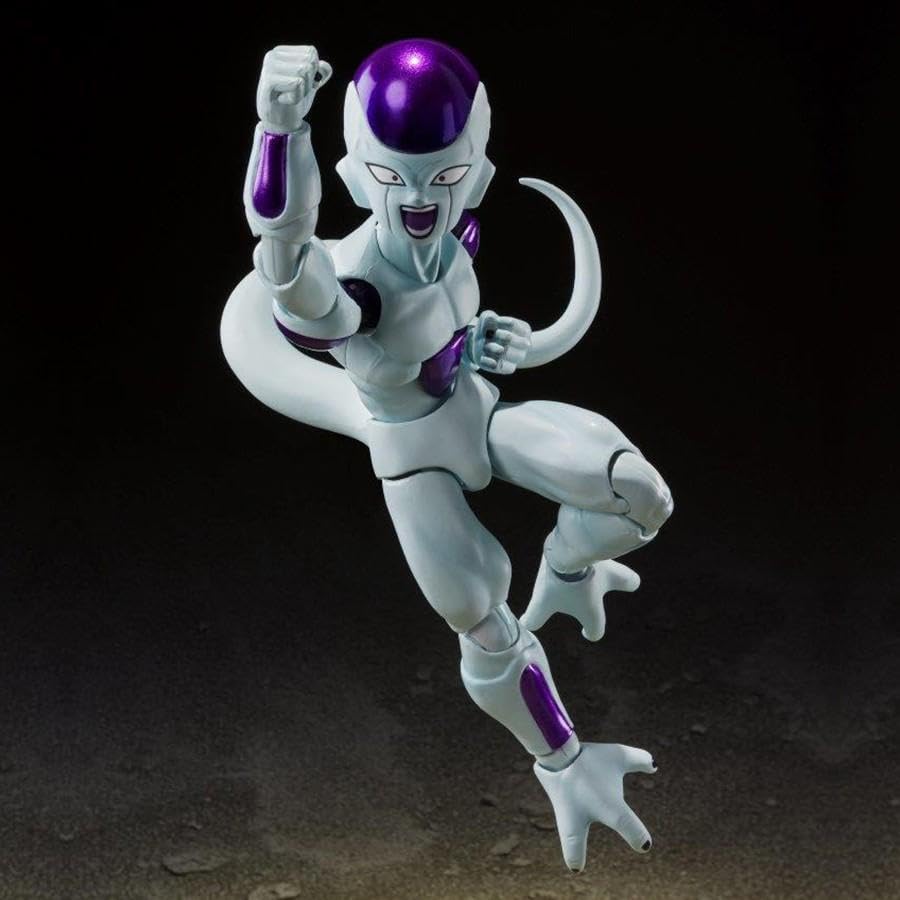 TAMASHII NATIONS Dragon Ball Z Frieza Fourth Form Approximately 120mm PVC ABS Painted Movable Figure S.H.Figuarts (Rerelease Edition) &