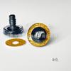 10 Stück 18mm Plastikaugen zum Puppenmachen, Augen für Stofftiere, Spielzeugaugen