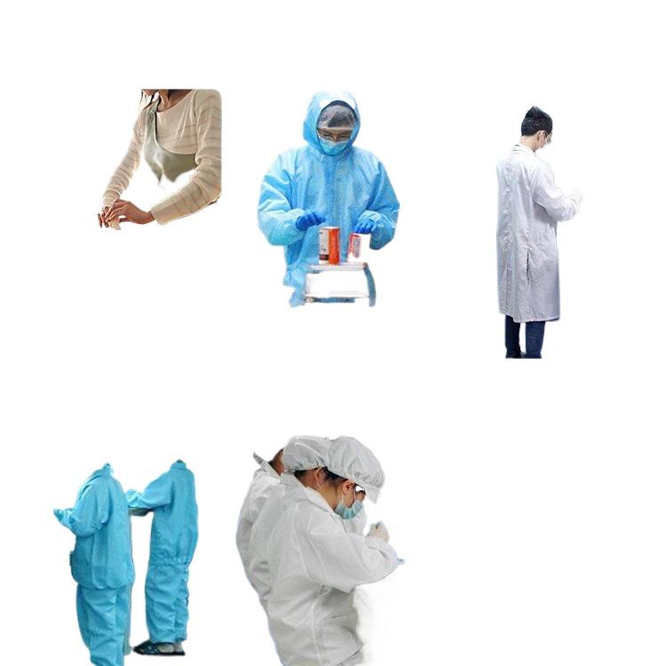 Waterproof Disposable PE Oversleeves: Thickened, Lengthened, Transparent Arm Protectors in White and Blue.