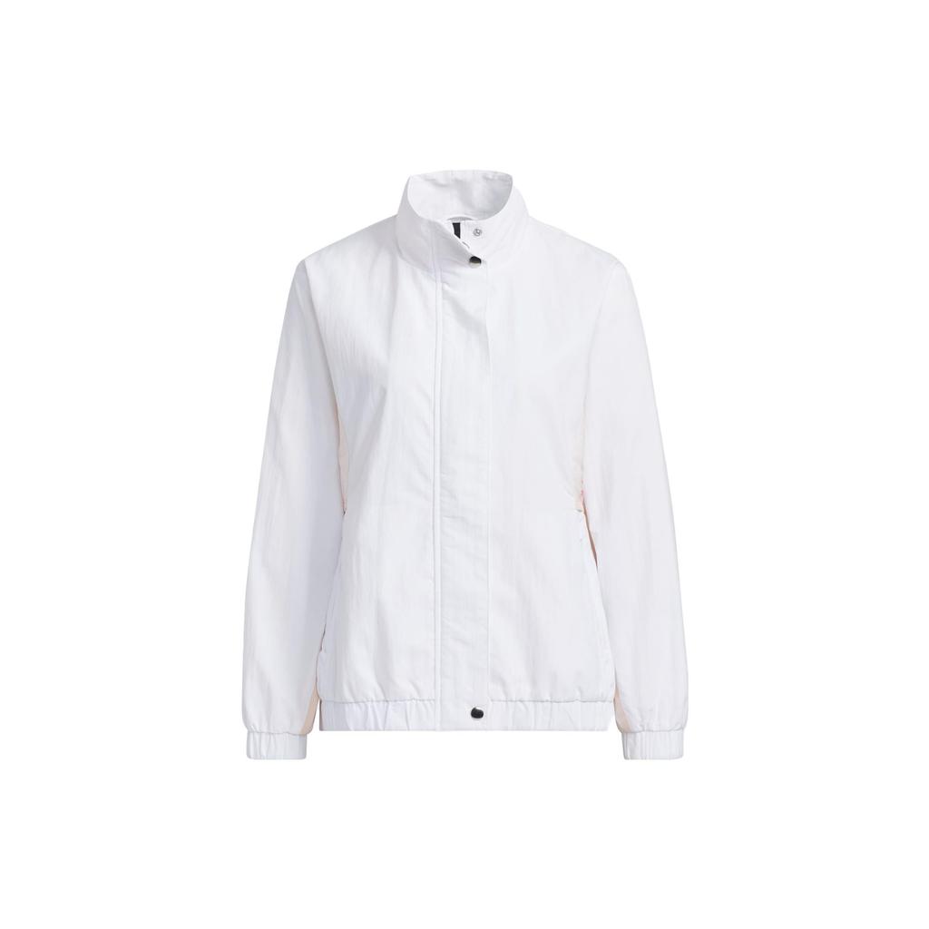 adidas Jackets Women's White Stand Collar Moderate Other HY2880