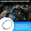 140cm/55.11" Clutch Cable for Harley Davidson Sportster XL883 XL1200 XL 883 1200 1986-2013 for Harley Sportster Models 2004-2020 Motorcycle Extended