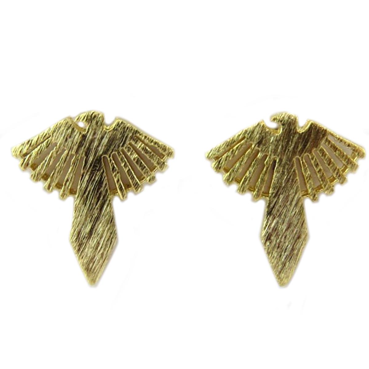 

7bis [Q6136] - Артисан Condor золотые пряжки - 13x12 мм