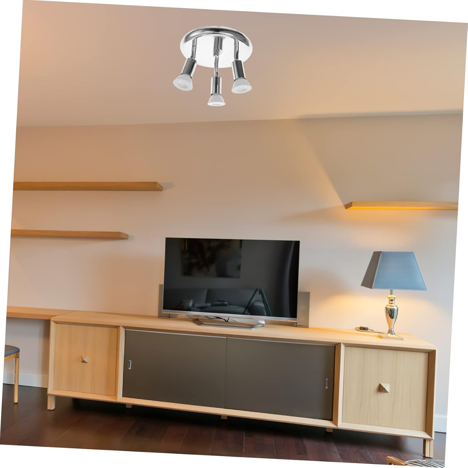 Ceiling Light Hanging Lamp Triple Heads Farmhouse Light Fixture Bedroom Lamp Modern Ceiling Led Chandelier