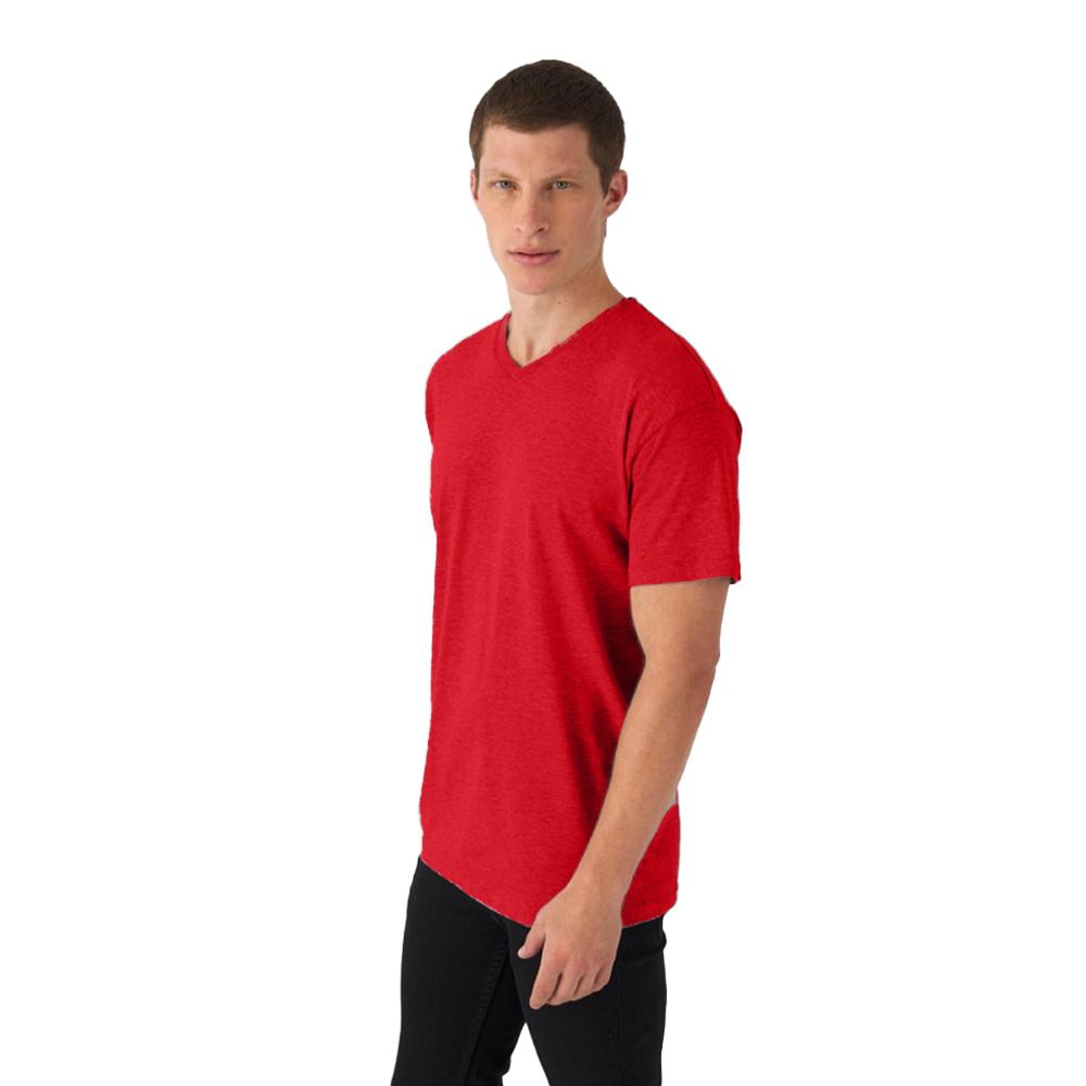 B&C Mens Exact V Neck T-Shirt