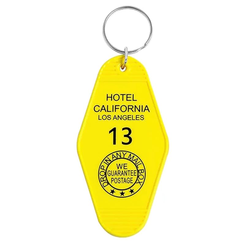 

[ALOHAMONI] USA DESIGN reprint vintage motel key chain key ring American miscellaneous goods Hotel antique cafe California west coast Hawaii (Hotel