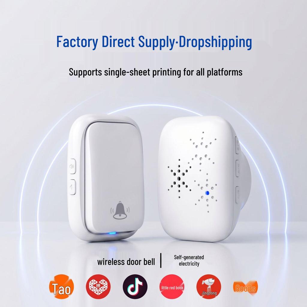 Self-Powered Wireless Doorbell with Cross-Border Certification